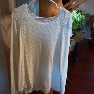 Catos White Knit Sweater